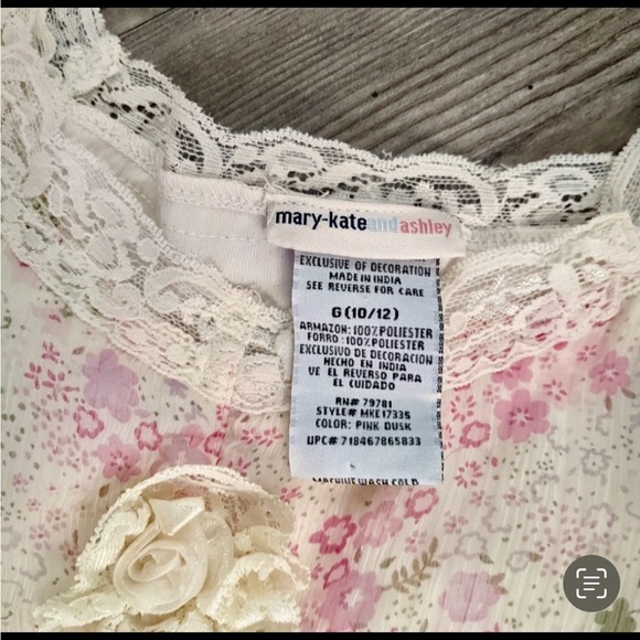 🌷RARE🌷VTG 2000s Y2K Mary Kate and Ashley Baby Doll FairyCore Set Top Skirt💫✨ - Picture 6 of 10